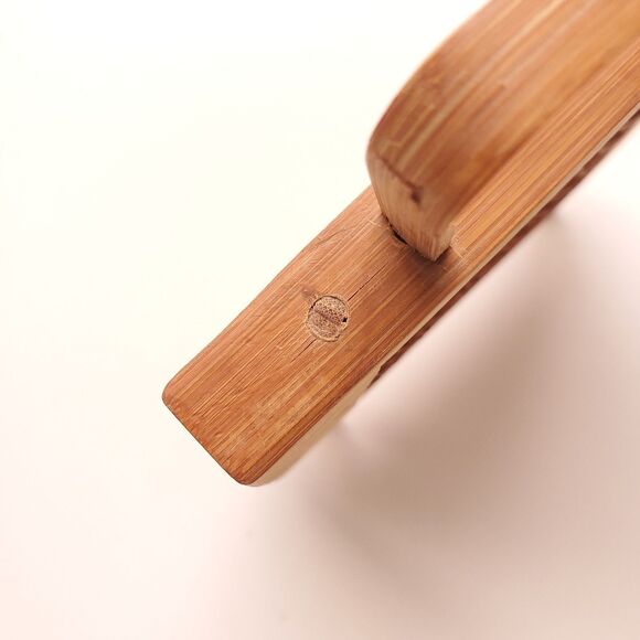 Bamboo Ginger Grater Vintage 5.5” x 6.5” Rustic Decor Farmhouse Garlic Zest - Picture 5 of 11